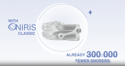 ONIRIS® Anti Snoring Mouthpiece Solution for Men & Women - FDA-Cleared (Fits All Mouth Sizes)